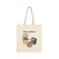 Tita's Leftovers Tote Bag | Illustrated Food Containers, Cute Kitchen Art