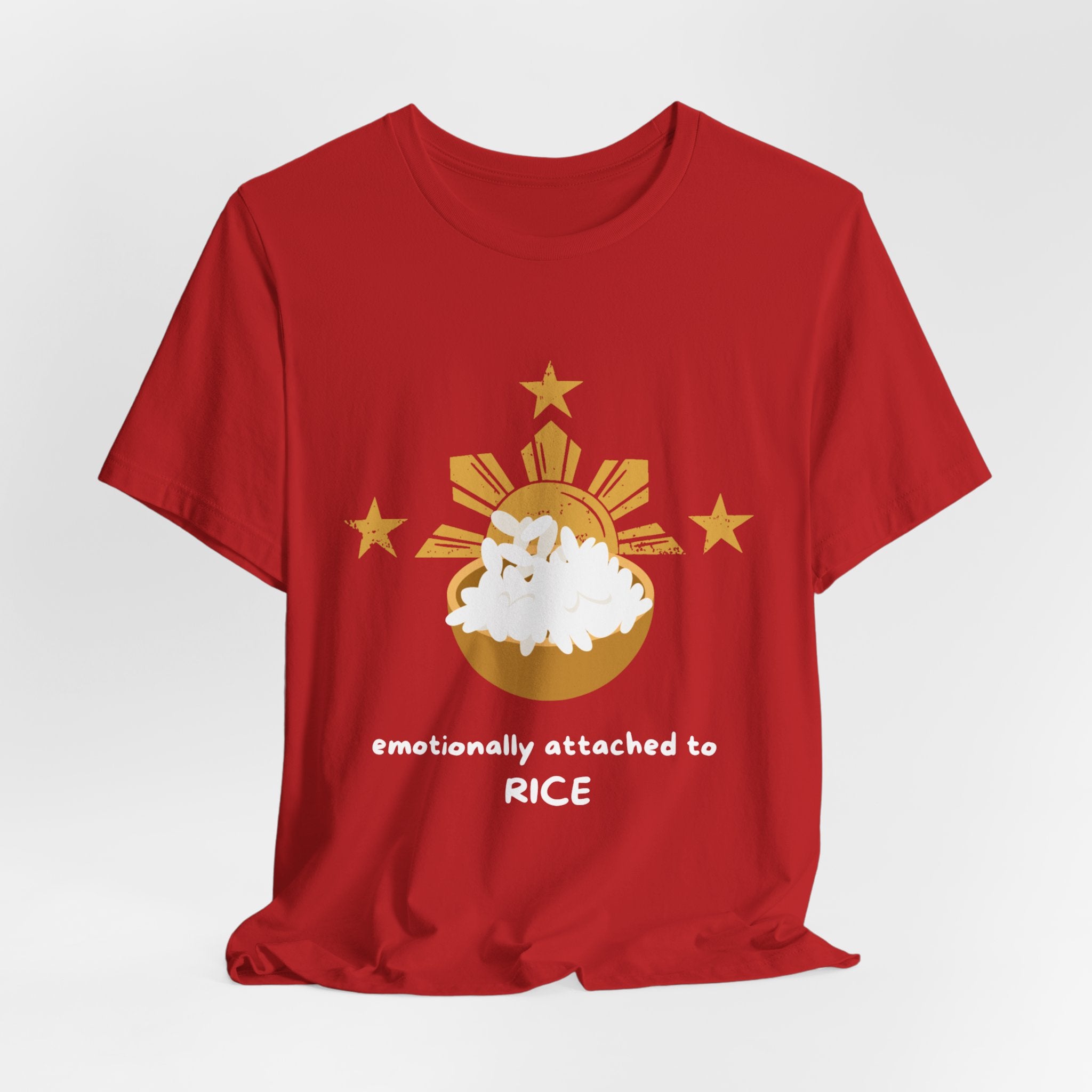 Emotionally Attached to Rice | Unisex Jersey Short Sleeve Tee
