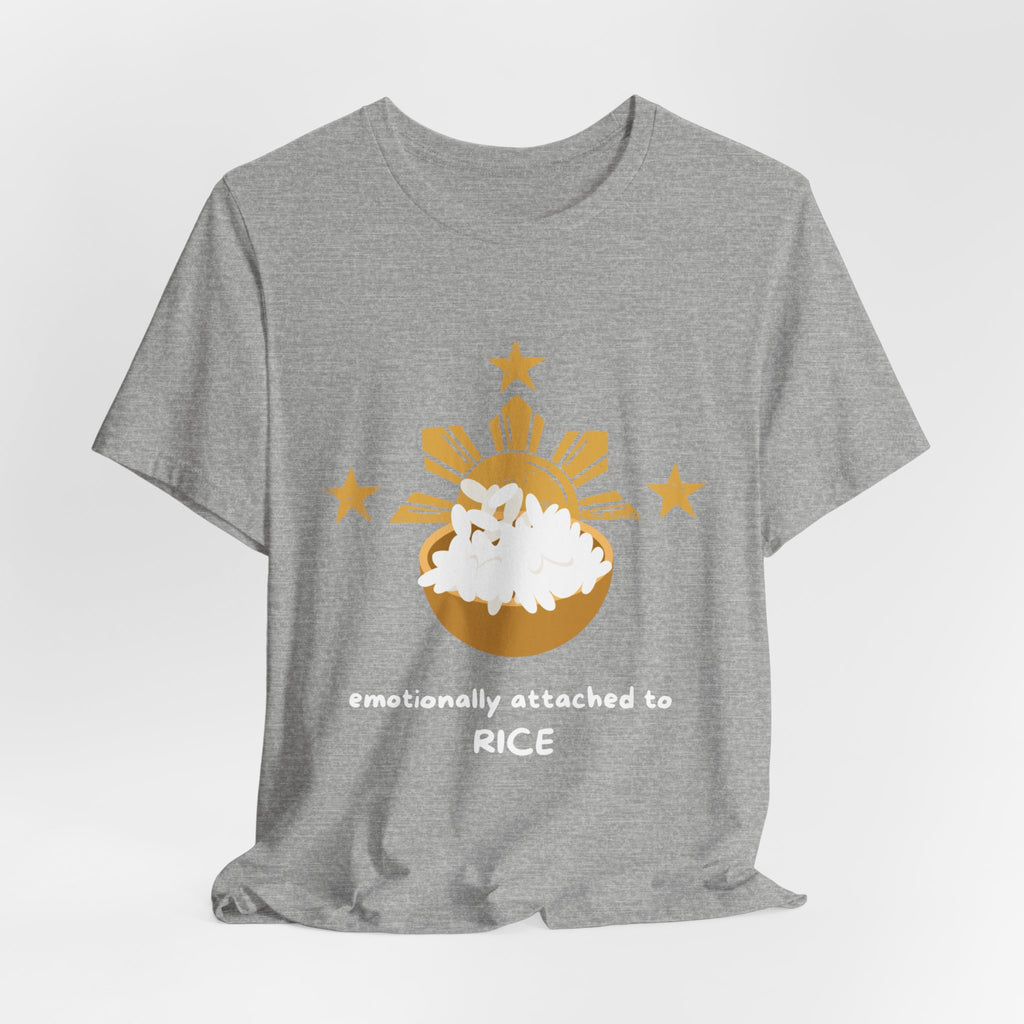 Emotionally Attached to Rice | Unisex Jersey Short Sleeve Tee