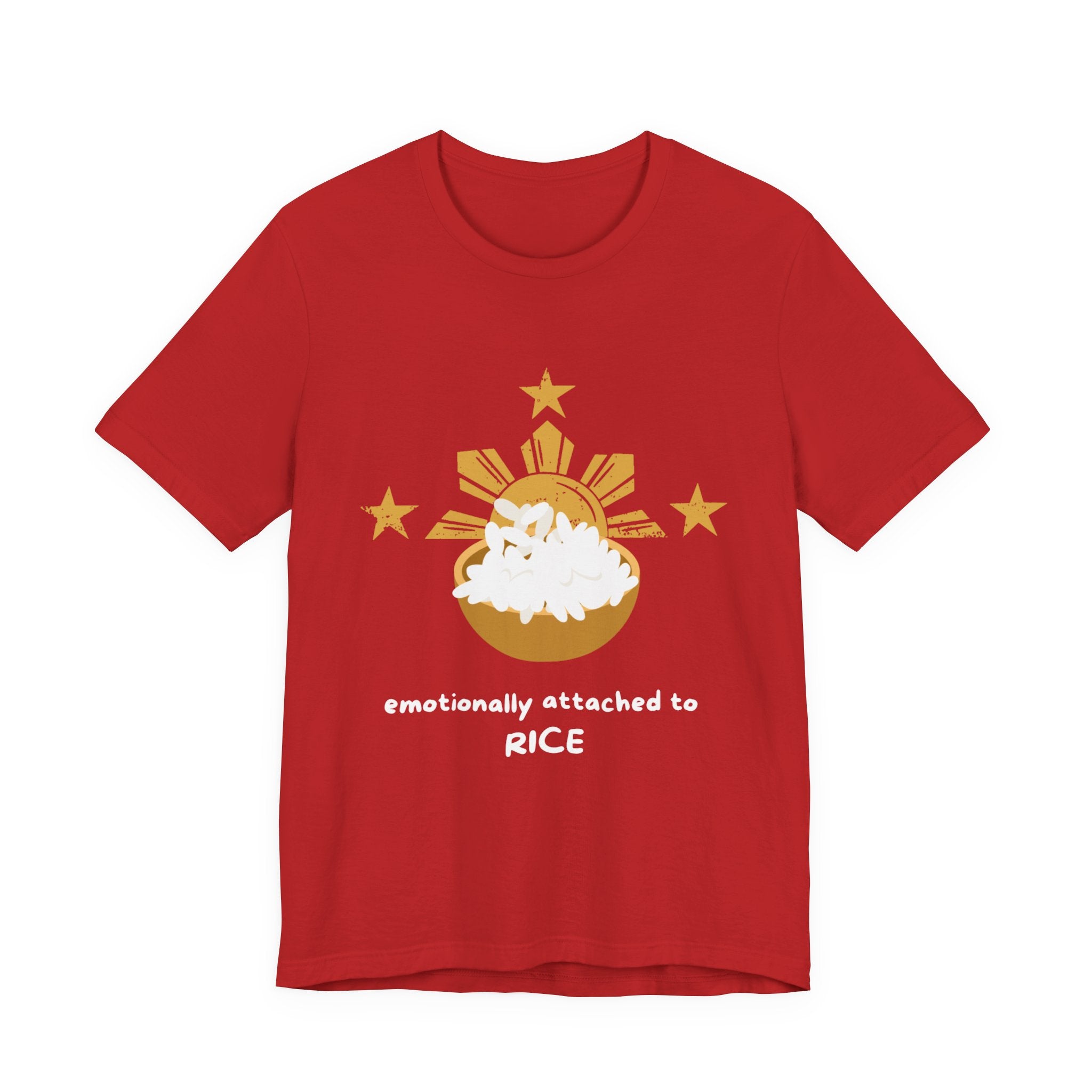 Emotionally Attached to Rice | Unisex Jersey Short Sleeve Tee