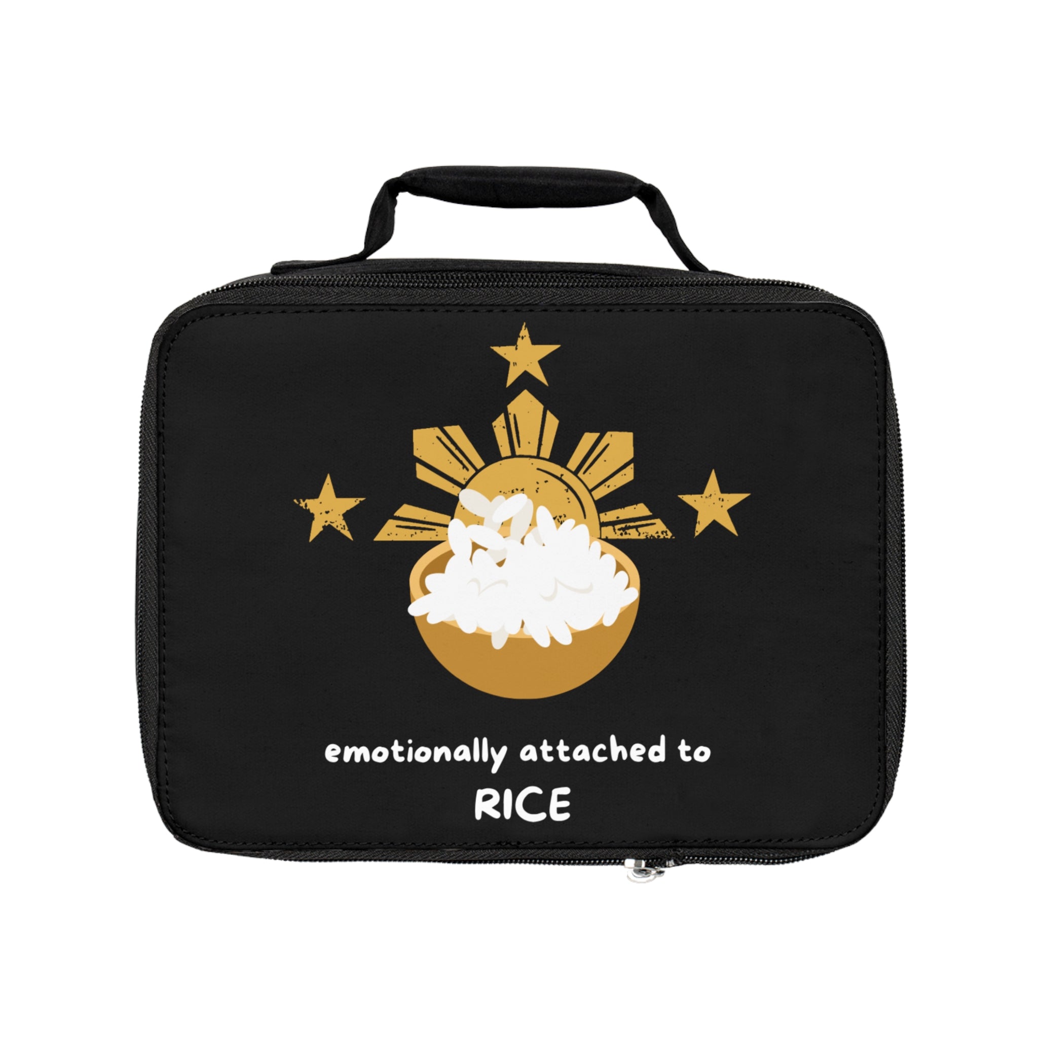 Emotionally Attached to Rice Lunch Bag | Filipino Sun Stars Design