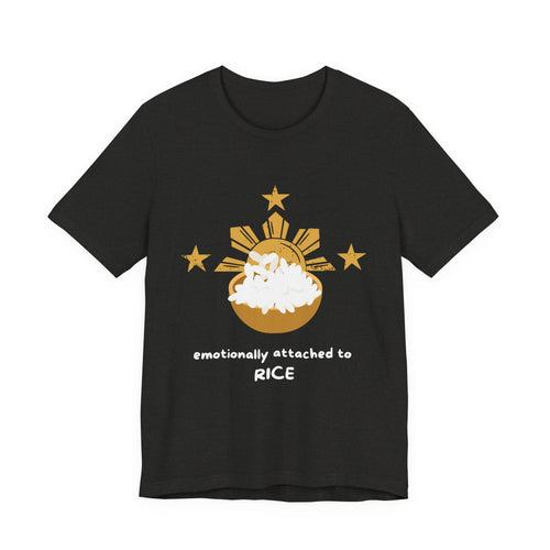 Emotionally Attached to Rice | Unisex Jersey Short Sleeve Tee