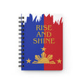 Rise and Shine / Chase That Grind Spiral Notebook — Filipino Sun Flag Journal