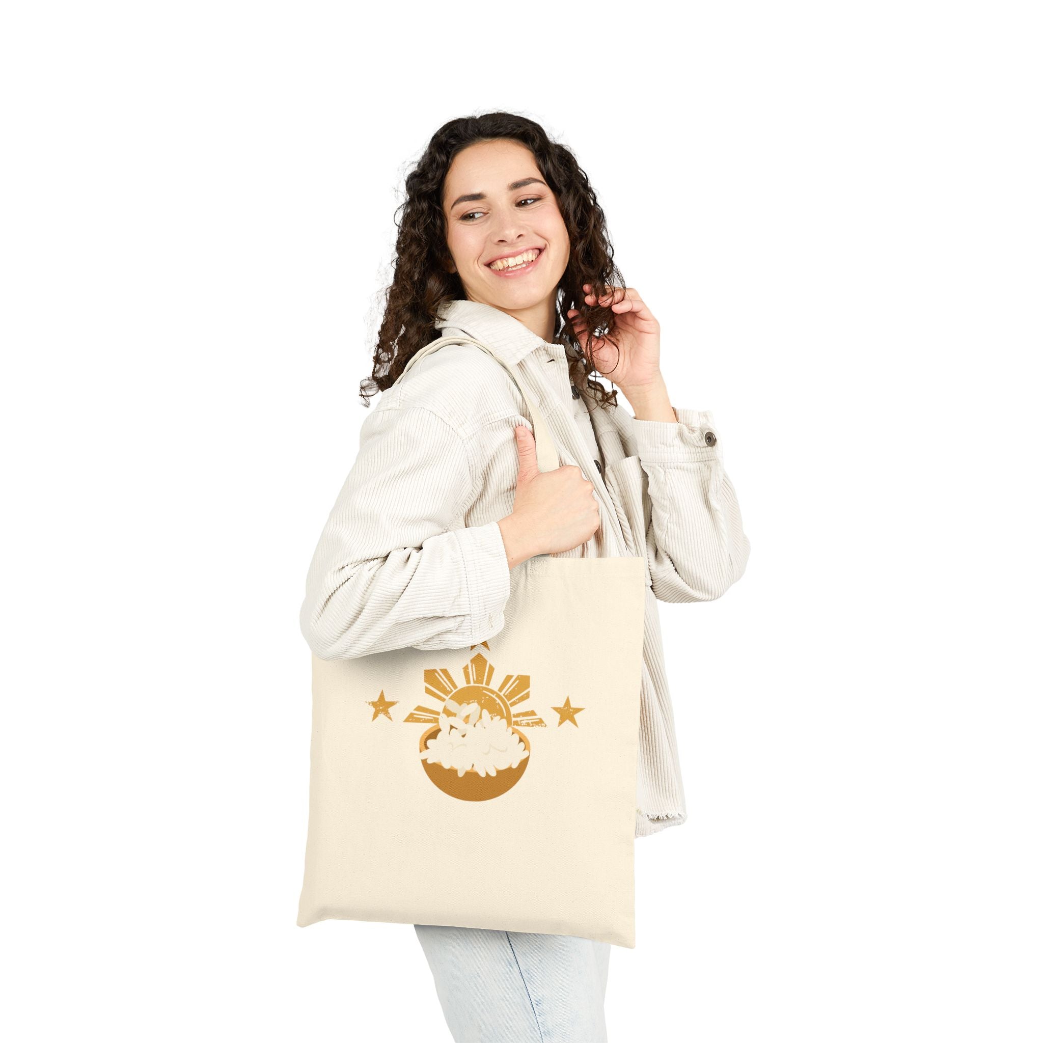 Philippine Sun and Stars design Tote | Canvas Market Bag